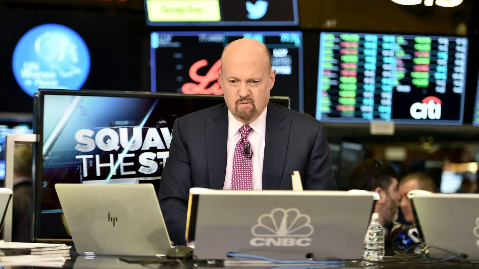 Stock market trading floor — investor awareness campaign coverage example